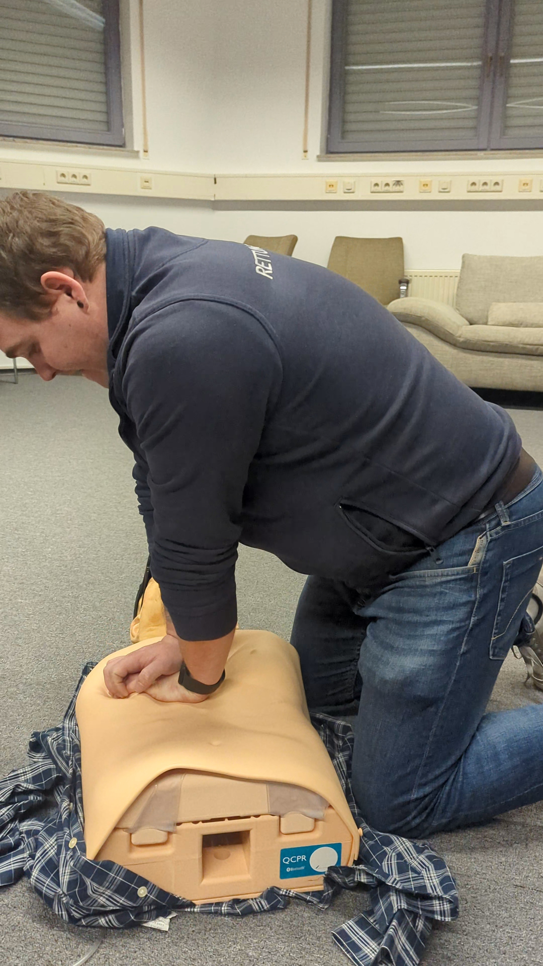 Reanimationstraining bei Harvion